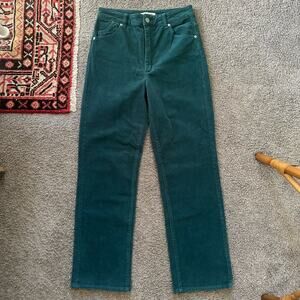 Rolla's Original High Rise Straight Corduroy Pants